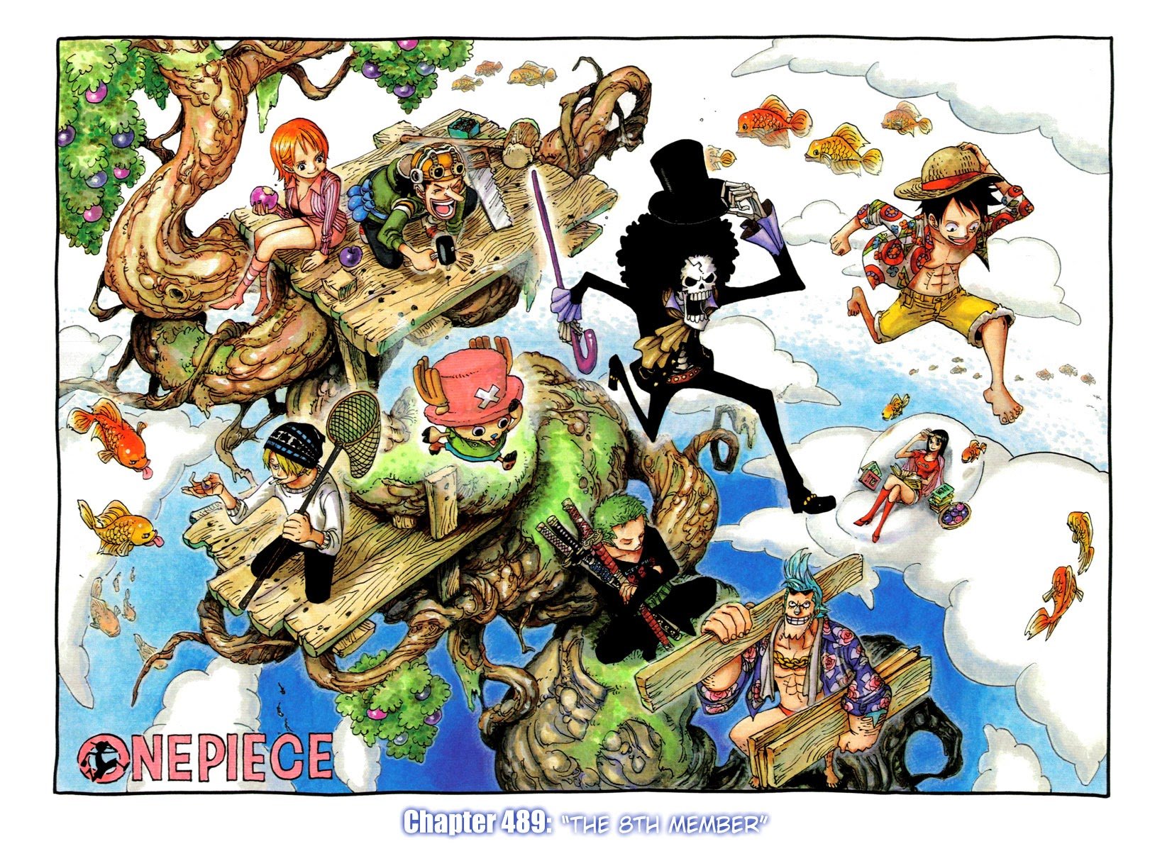 One Piece, Chapter 489 image 01